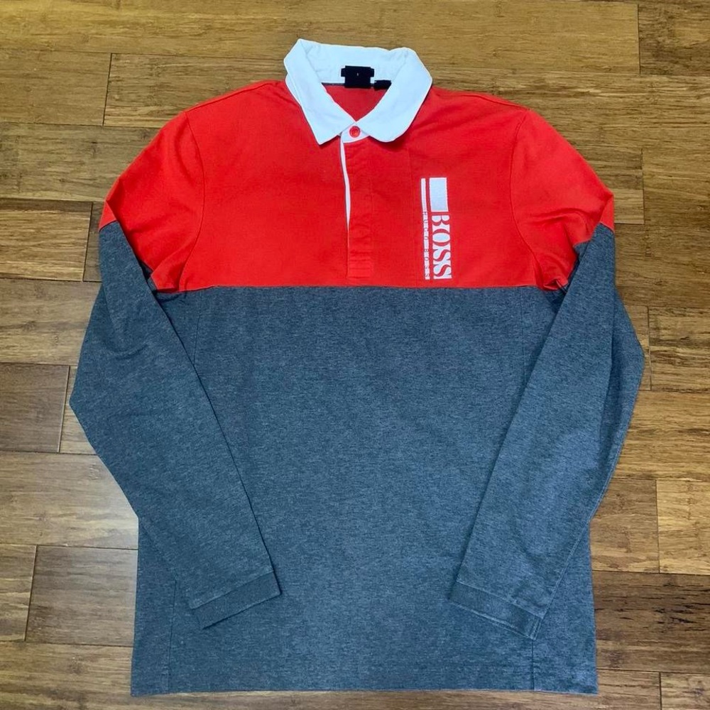 Hugo Boss Long Sleeve Polo Shirt